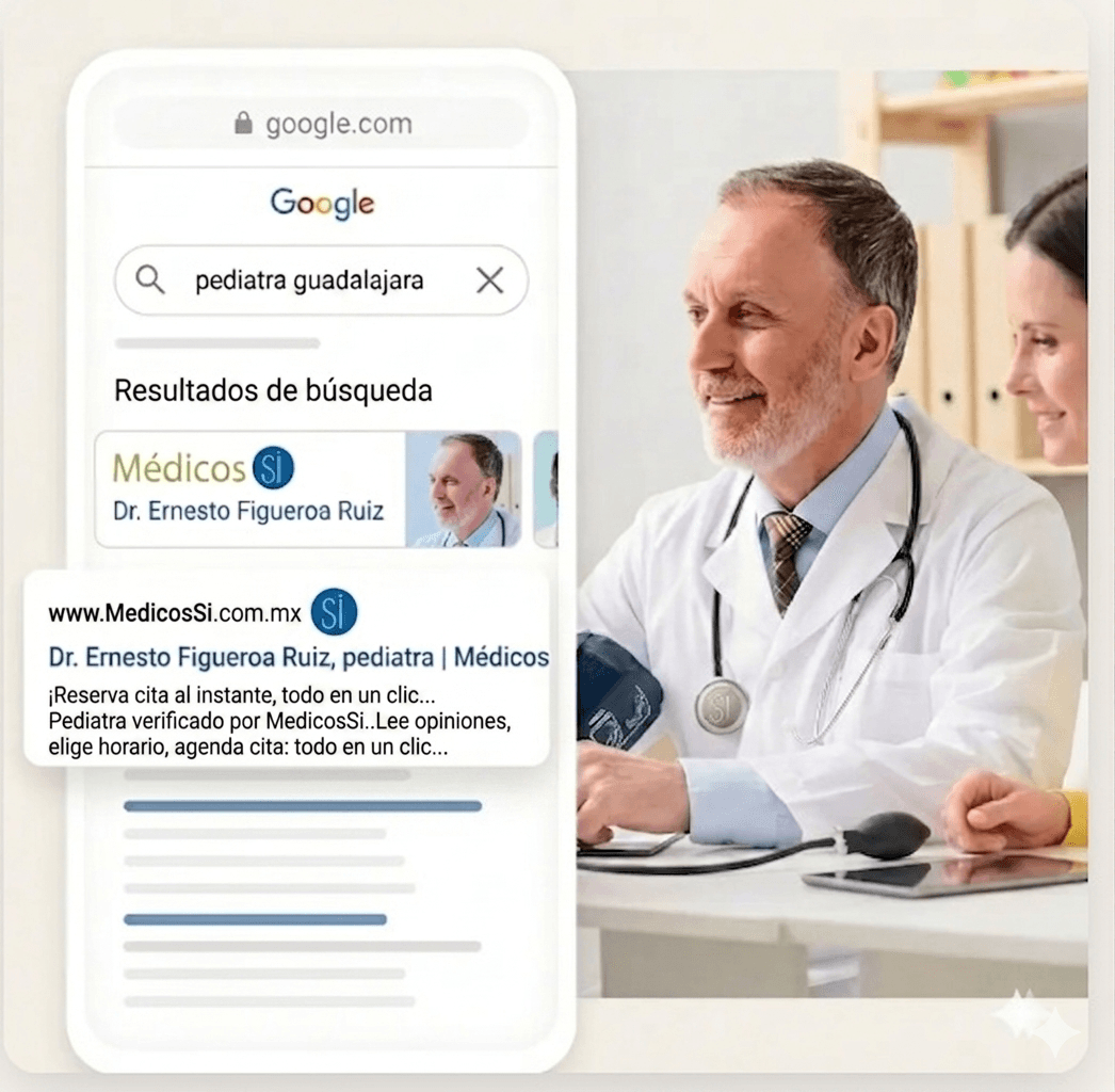 Campañas de Google Ads para médicos - MédicosSi